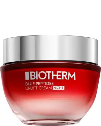 ICI Paris XL Biotherm Uplift Night Cream Anti Aging Biotherm - Blue Peptides Uplift Night Cream, Anti-aging - 50 ML aanbieding