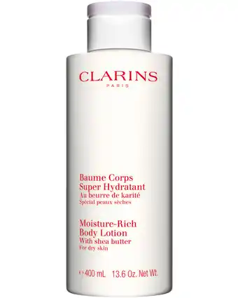 ICI Paris XL Clarins Moisture Rich Body Lotion Clarins - Body Hydration Moisture Rich Body Lotion - 400 ML aanbieding