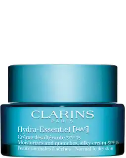 ICI Paris XL Clarins Dagcreme Spf15 Clarins - Hydra-essentiel Dagcrème Spf15 - 50 ML aanbieding