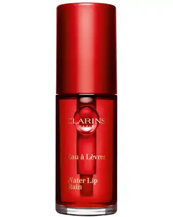 ICI Paris XL Clarins Water Lip Stain Clarins - Make Up Lip Water Water Lip Stain 03 red water aanbieding