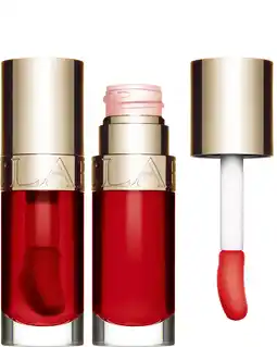 ICI Paris XL Clarins Lip Comfort Oil Clarins - Make Up Lip Oil Lip Comfort Oil 08 strawberry aanbieding
