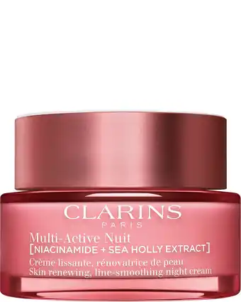 ICI Paris XL Clarins Night Cream Alle Huidtypen Clarins - Multi-active Night Cream - Alle Huidtypen - 50 ML aanbieding