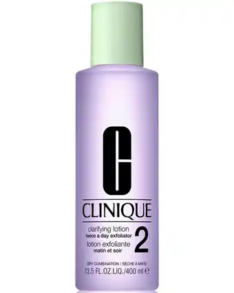 ICI Paris XL Clinique Exfolierende Lotion Droge Tot Gemengde Huid 3 Step System Clinique - Clarifying Lotion 2 - Twice A Day Exfoliator Ex aanbieding