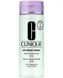 ICI Paris XL Clinique Cleanser Droge Tot Gemengde Huid 3 Step System Clinique - All About Clean Liquid Facial Soap Mild - Skin Type 2 Clea aanbieding