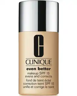 ICI Paris XL Clinique Foundation Spf 15 24u Langhoudend Waterproof Vermindert Pigmentatie Clinique - Even Better Makeup Foundation Spf 15 aanbieding