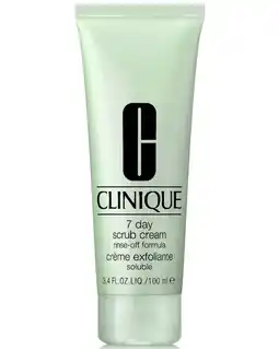 ICI Paris XL Clinique Scrub Milde Exfoliant Verbetert De Huidtextuur Clinique - 7 Day Scrub Cream Rinse-off Formula Scrub - Milde Exfolian aanbieding