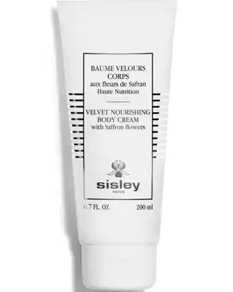 ICI Paris XL Sisley Baume Velours Corps Aux Fleurs De Safran Sisley - Bodycare Baume Velours Corps Aux Fleurs De Safran - 200 ML aanbieding