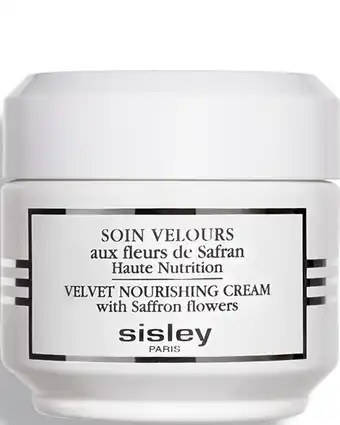 ICI Paris XL Sisley Velvet Nourishing Cream With Saffron Flowers Sisley - Soin Velours Velvet Nourishing Cream With Saffron Flowers - 50 M aanbieding