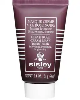 ICI Paris XL Sisley Black Rose Cream Mask Instant Youth Smoothing Plumping Brightening Sisley - Rose Noire Black Rose Cream Mask - Instant aanbieding