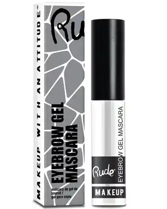 ICI Paris XL Rude Cosmetics - Rude Cosmetics Eyebrow Gel Mascara - Clear aanbieding