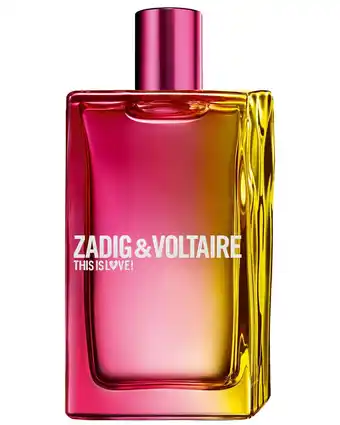 ICI Paris XL Zadig&voltaire - This Is Love! Eau De Parfum - 100 ML aanbieding