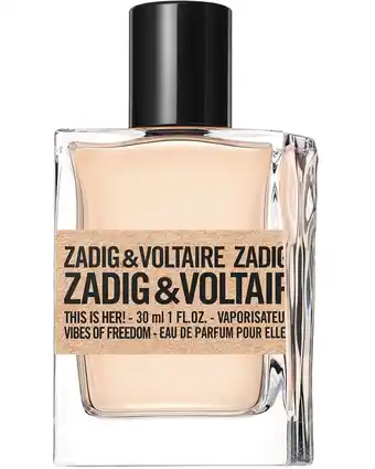 ICI Paris XL Zadig&voltaire - This Is Her Vibes Of Freedome Eau De Parfum - 30 ML aanbieding