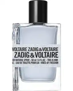 ICI Paris XL Zadig&voltaire - This Is Him! Vibes Of Freedom Eau De Toilette - 50 ML aanbieding