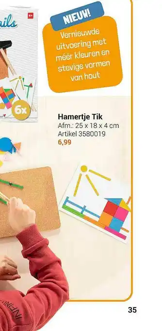 Lobbes Hamertje Tik aanbieding