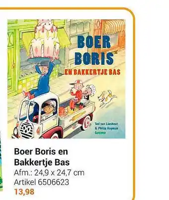 Lobbes Boer Boris En Bakketje Bas aanbieding