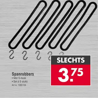 Enorm Spanrubbers aanbieding