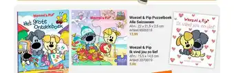 Lobbes Woezel & Pip Puzzelboek Alle Seizoenen Of Woezel & Pip Ik Vind Jou Zo Lief aanbieding