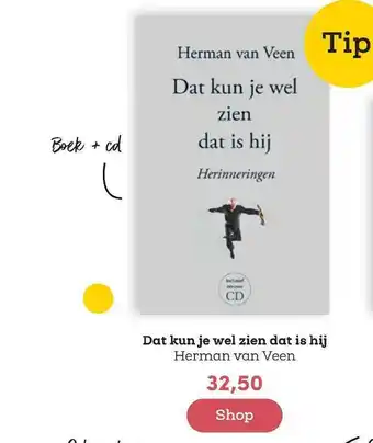 BookSpot Dat Kun Je Wel Zien Dat Is Hij Herman Van Veen aanbieding