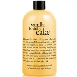 ICI Paris XL Philosophy - Vanilla Birthday Cake Vanilla Birthday Cake aanbieding