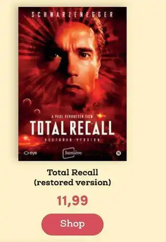 BookSpot Total Recall (Restores Version) aanbieding