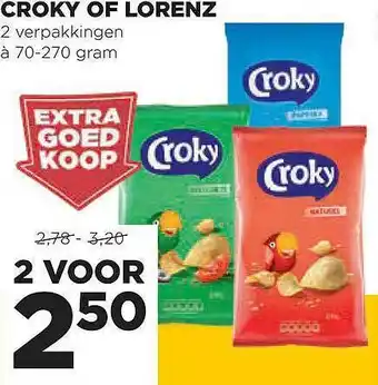 Jumbo Croky Of Lorenz aanbieding