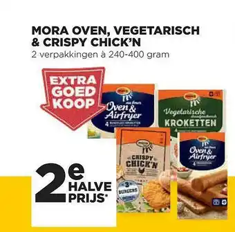 Jumbo Mora Oven, Vegetarisch & Crispy Chick'n aanbieding