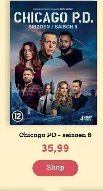 BookSpot Chicago PD - Seizoen 8 aanbieding