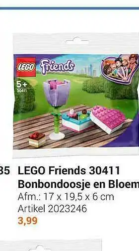 Lobbes Lego Friends 30411 Bonbondoosje En Bloem aanbieding