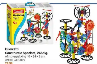 Lobbes Quercetti Constructie Speelset, 266dlg. aanbieding