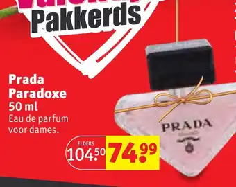 Kruidvat Prada Paradoxe 50 ml aanbieding