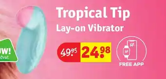 Kruidvat Tropical Tip Lay-on Vibrator aanbieding