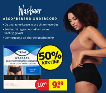 Kruidvat ABSORBEREND ONDERGOED Wasbaar aanbieding