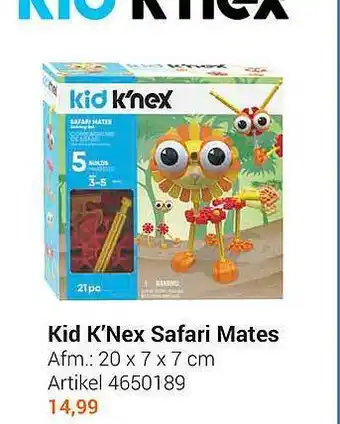 Lobbes Kid K'Nex Safari Mates aanbieding