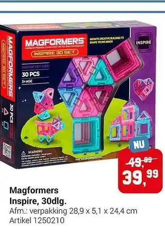 Lobbes Magformers Inspire, 30dlg. aanbieding