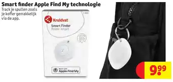 Kruidvat Smart finder Apple Find My technologie aanbieding