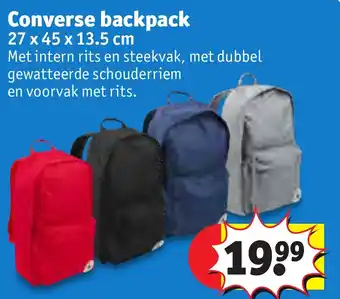 Kruidvat Converse backpack aanbieding