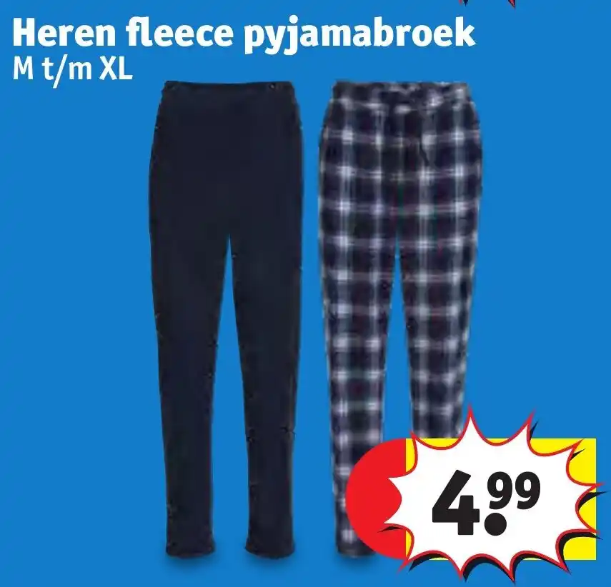 zeeman pyjamabroek heren