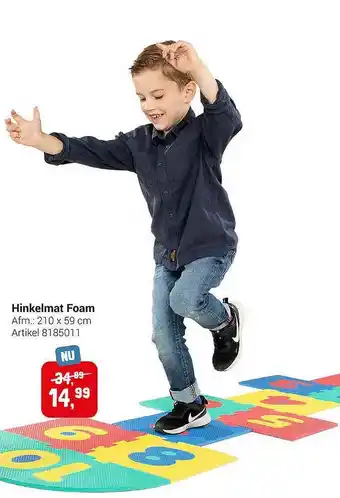 Lobbes Hinkelmat Foam aanbieding