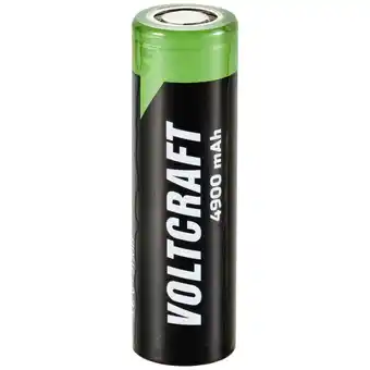 Conrad VOLTCRAFT Speciale oplaadbare batterij 21700 Flat-top Li-ion 3.6 V 4900 mAh aanbieding