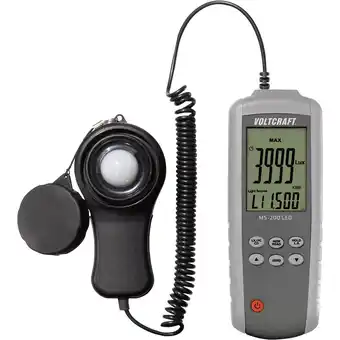 Conrad VOLTCRAFT MS-200LED LED-lichtmeter 0 - 400000 lx aanbieding