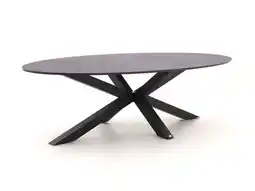 Kees Smit Bellagio Induno Ellips dining tuintafel 280x130cm aanbieding