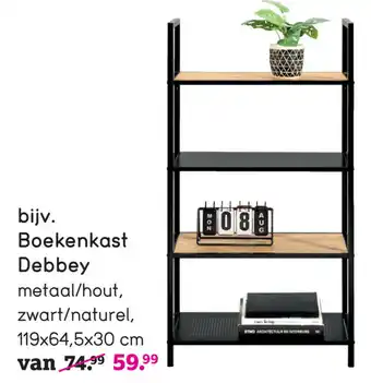 Leen Bakker Boekenkast Debbey aanbieding