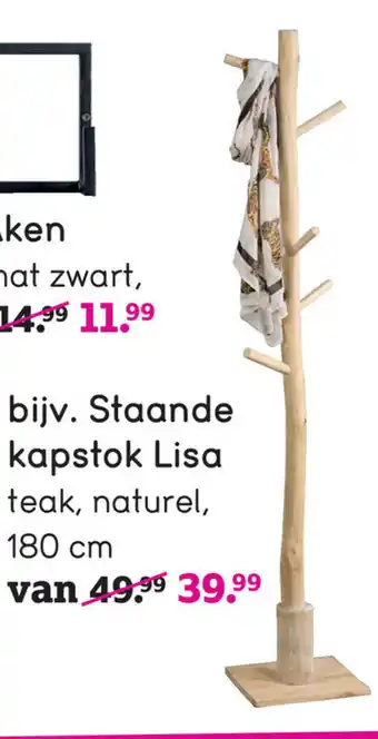 Leen Bakker Staande kapstok Lisa aanbieding