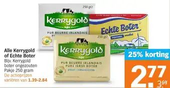 Albert Heijn Alle Kerrygold of Echte Boter aanbieding