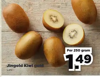 PLUS Jingold Kiwi gold Los aanbieding