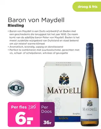 PLUS Baron von Maydell Riesling aanbieding