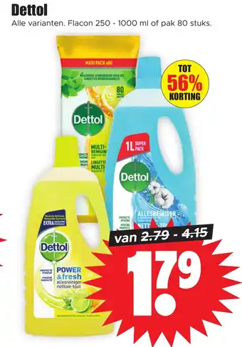 Dirk Dettol aanbieding