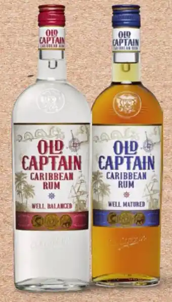 PLUS Old captain rum 70 cl aanbieding