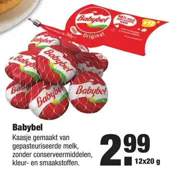 ALDI Babybel 12*20g aanbieding