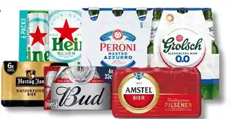 Jumbo Pils van amstel hertog jan heineken silver grolsch peroni of bud aanbieding